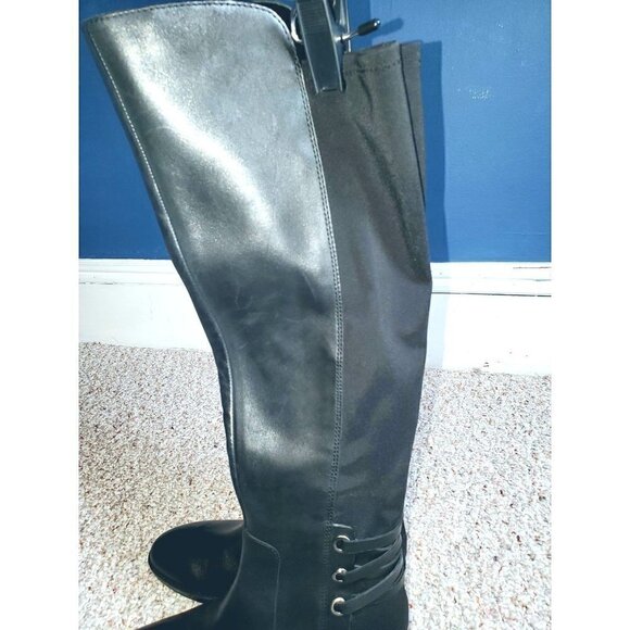 Vince Camuto Pauletta Women Calf Tall Long Knee high Boots Black Size US 6.5M - Picture 15 of 15